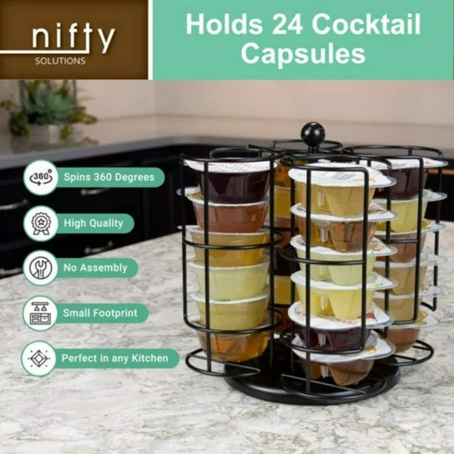 Nifty Solutions T-Discs Pod Carousel Holder
