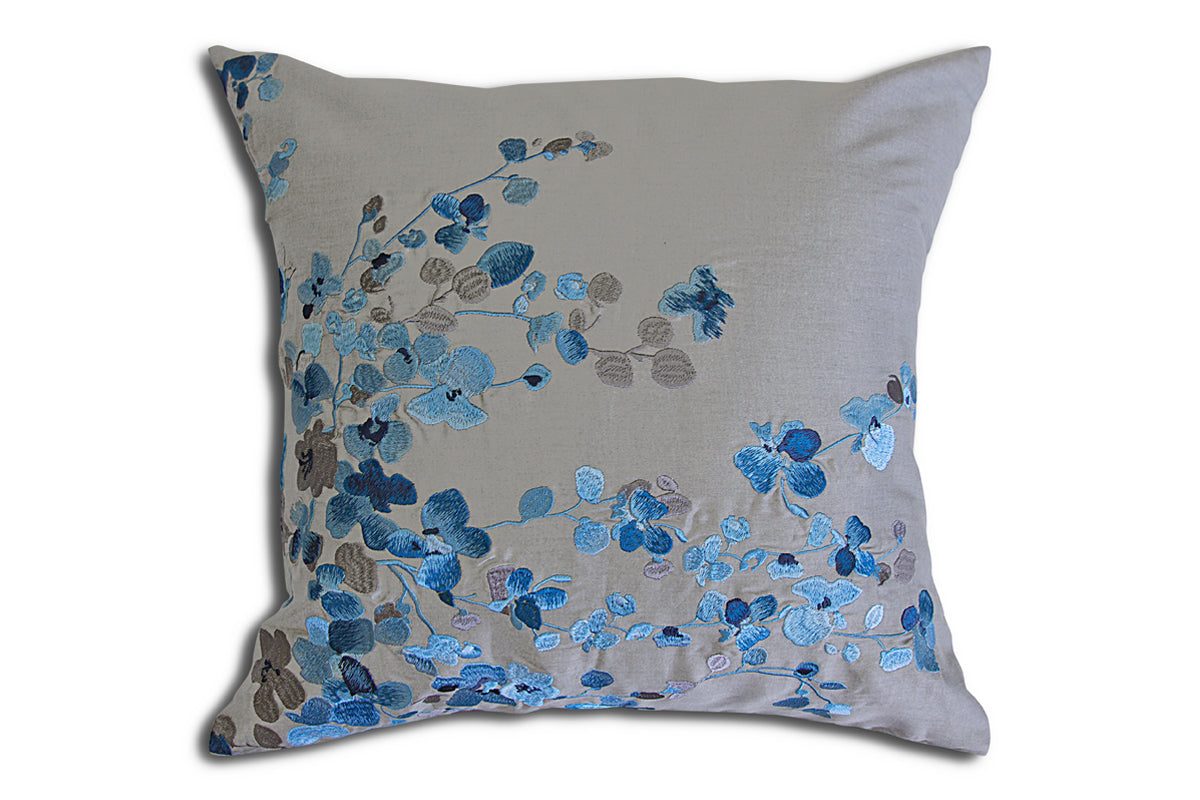 Alamode Home Hycroft European Pillowcase - Dark Teal