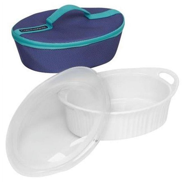 CorningWare French White Portable 3-Pieces
