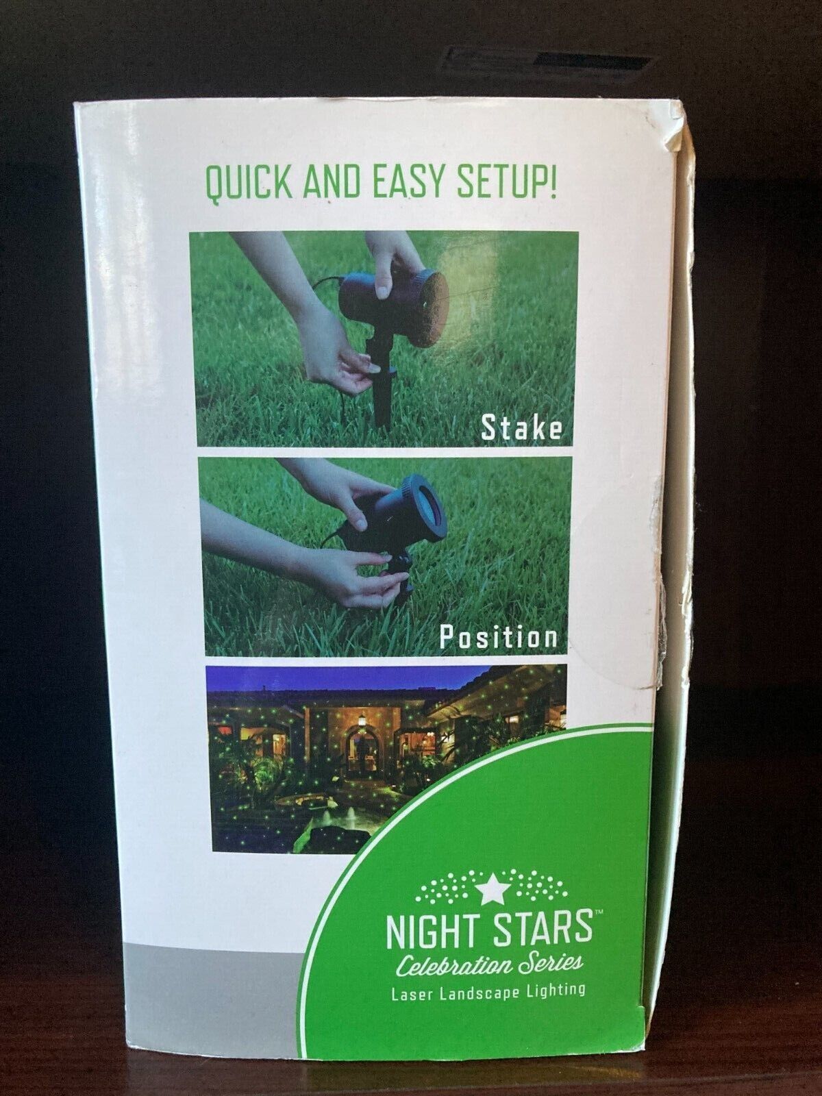 Night Stars Celebration Series Laser Landscape Lighting - Two Colors