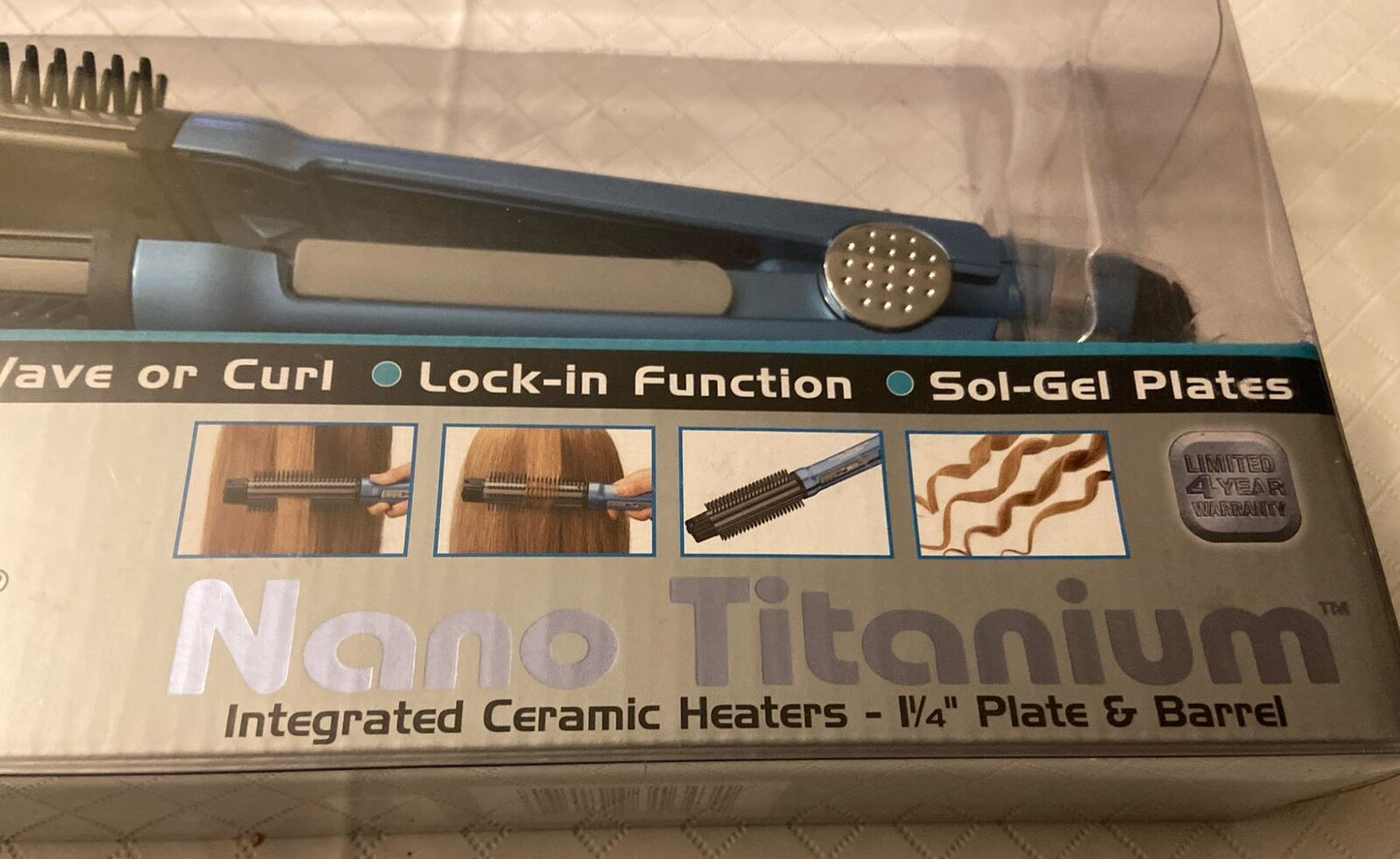 Babyliss Pro Omni Styler Dual Function Flat Iron and Styling Comb
