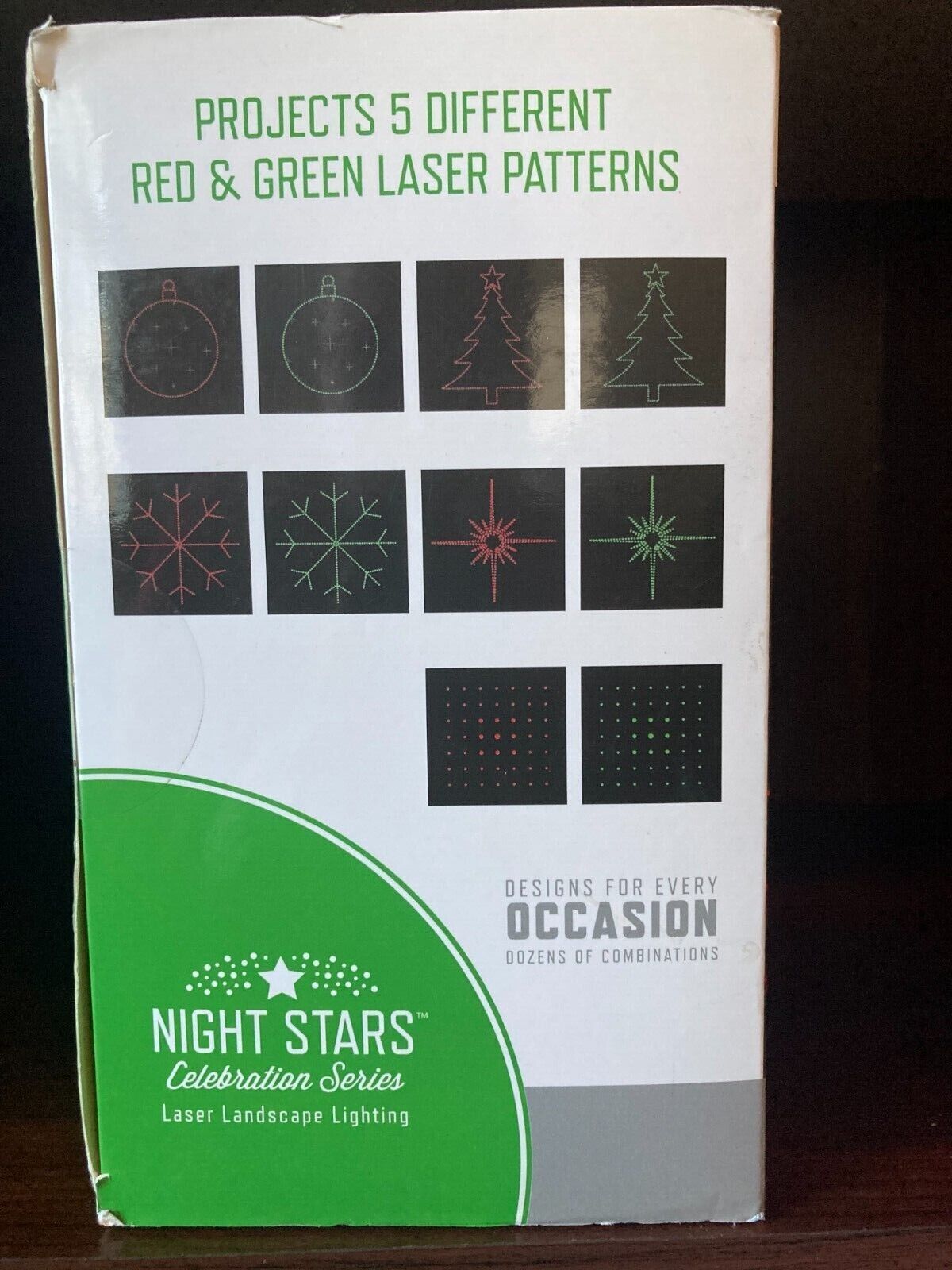 Night Stars Celebration Series Laser Landscape Lighting - Two Colors