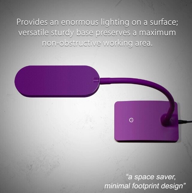 TW Lighting IVY Desk Lamp, Purple
