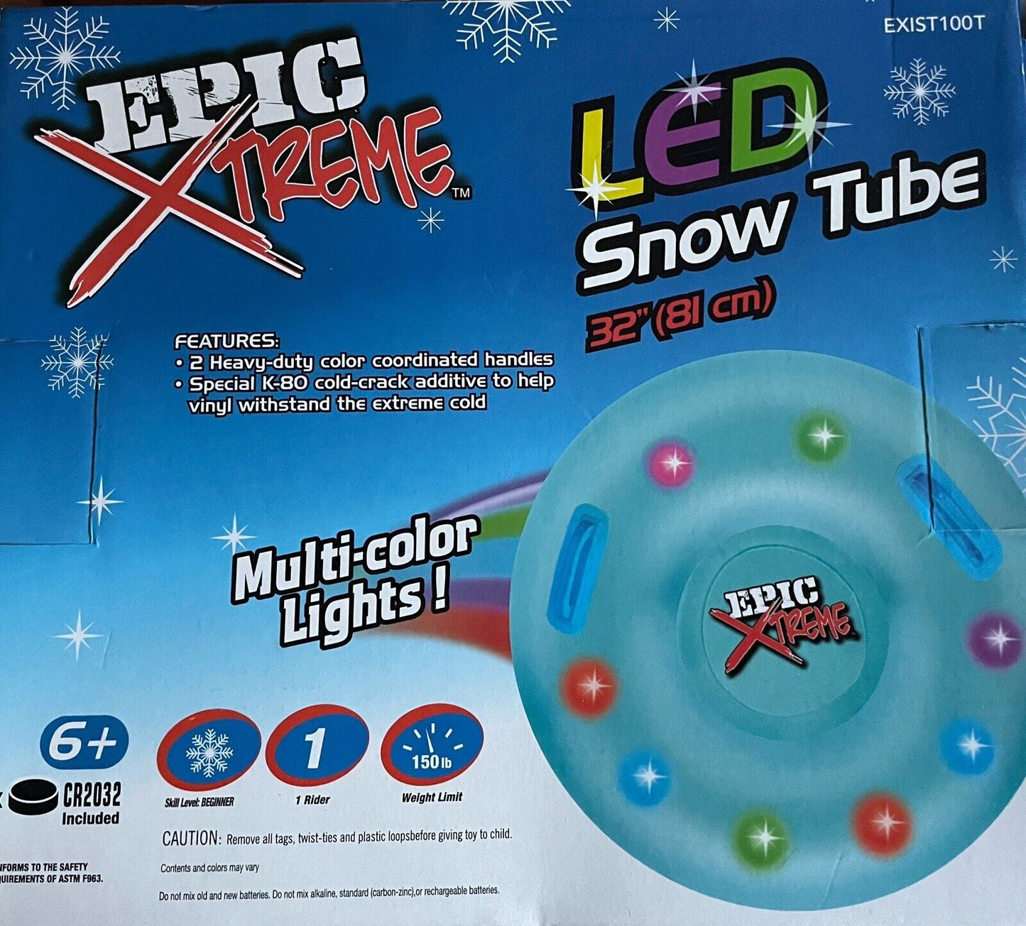 Epic Xtreme LED Snow Tube 32in