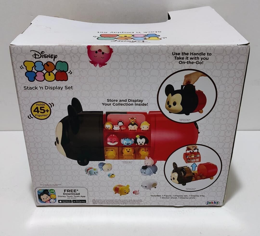 Disney Tsum Tsum Figures Set, Disney Stack and Display Set