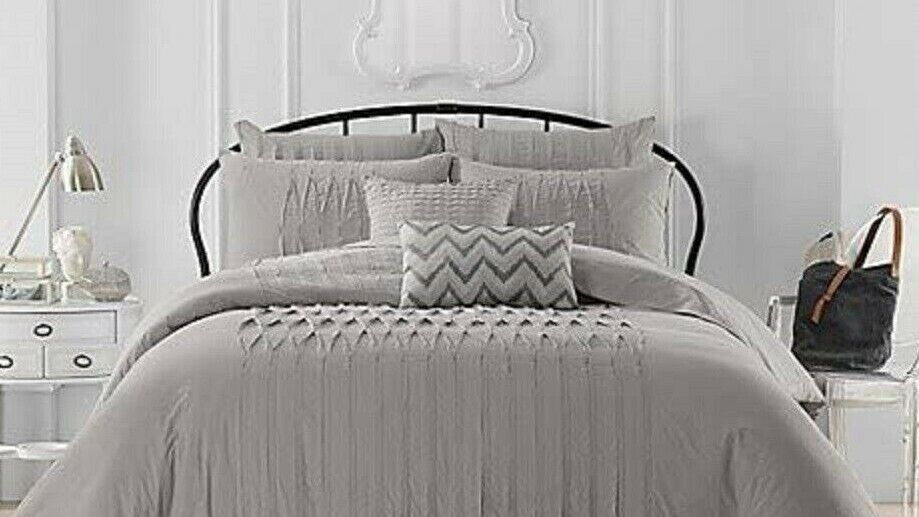 ANTHOLOGY Sierra King Duvet Cover - Grey