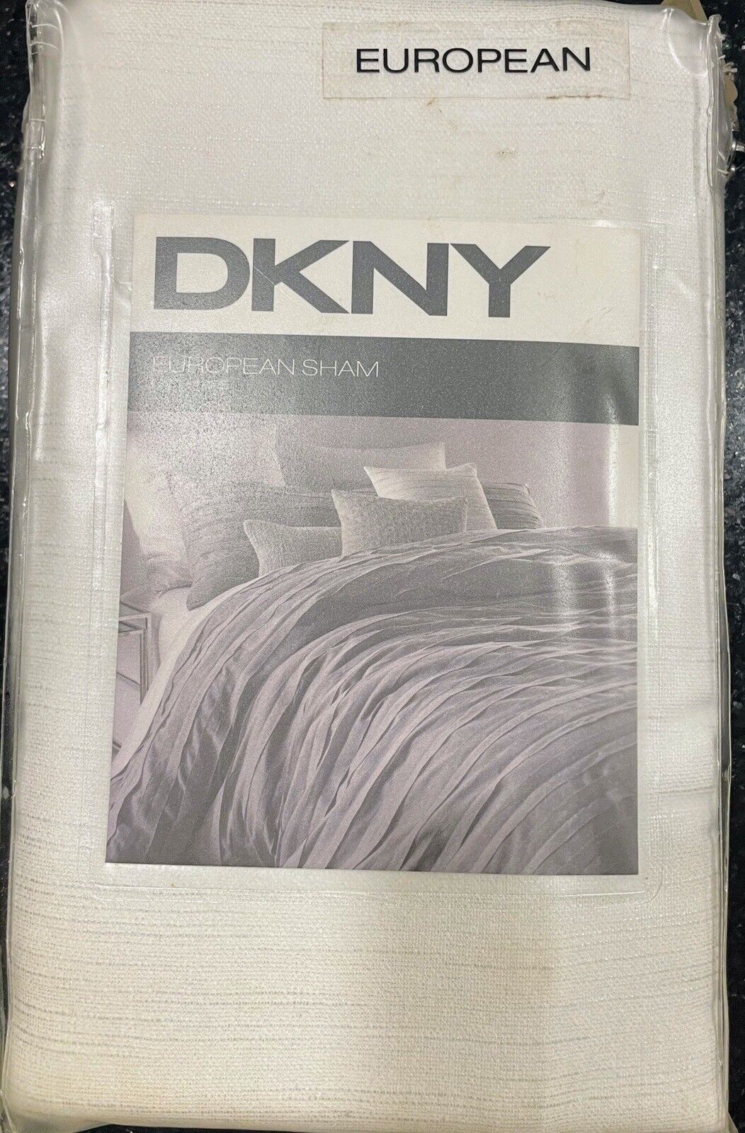 DKNY European Sham Loft Stripe - Frost