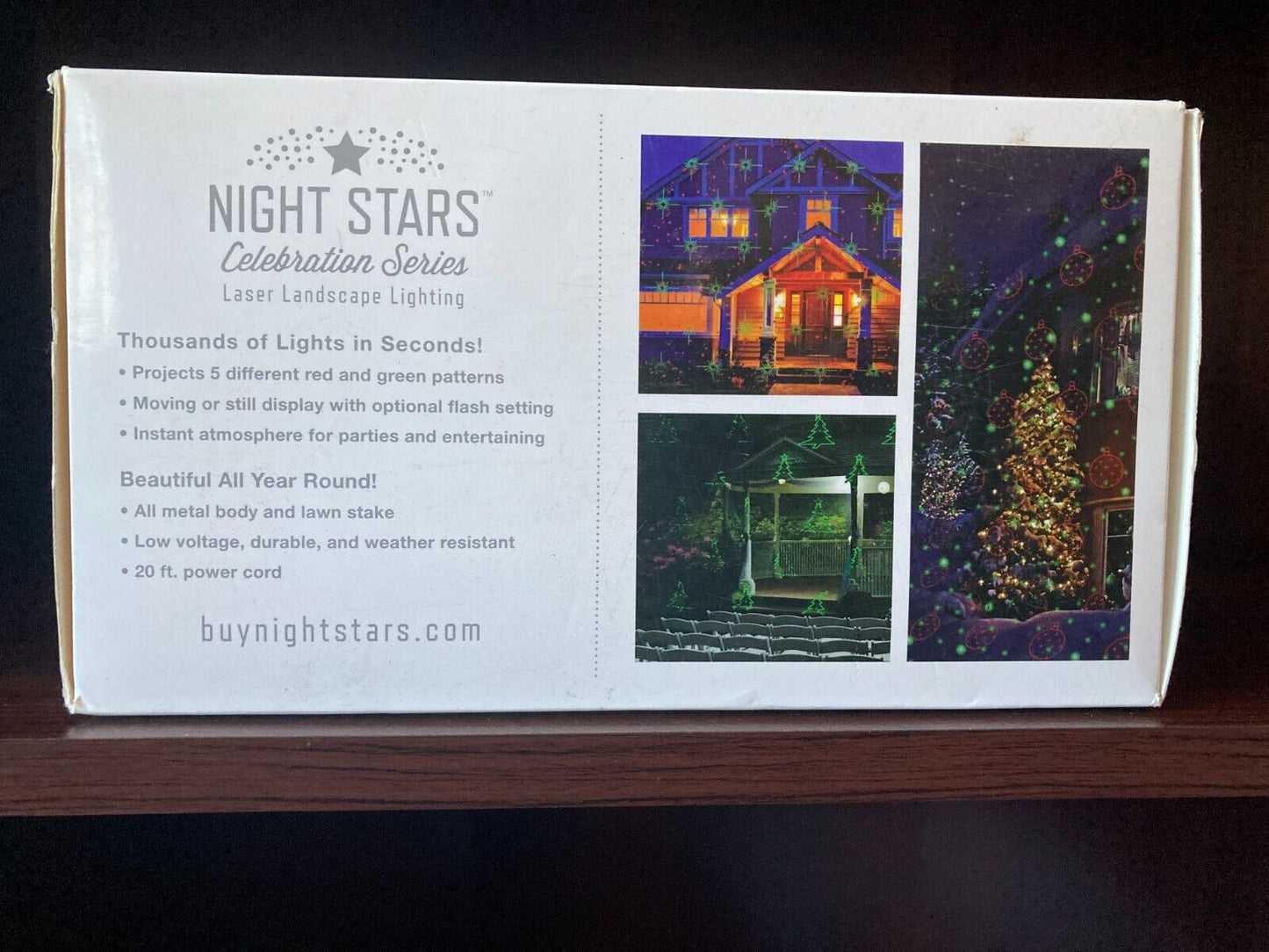 Night Stars Celebration Series Laser Landscape Lighting - Two Colors