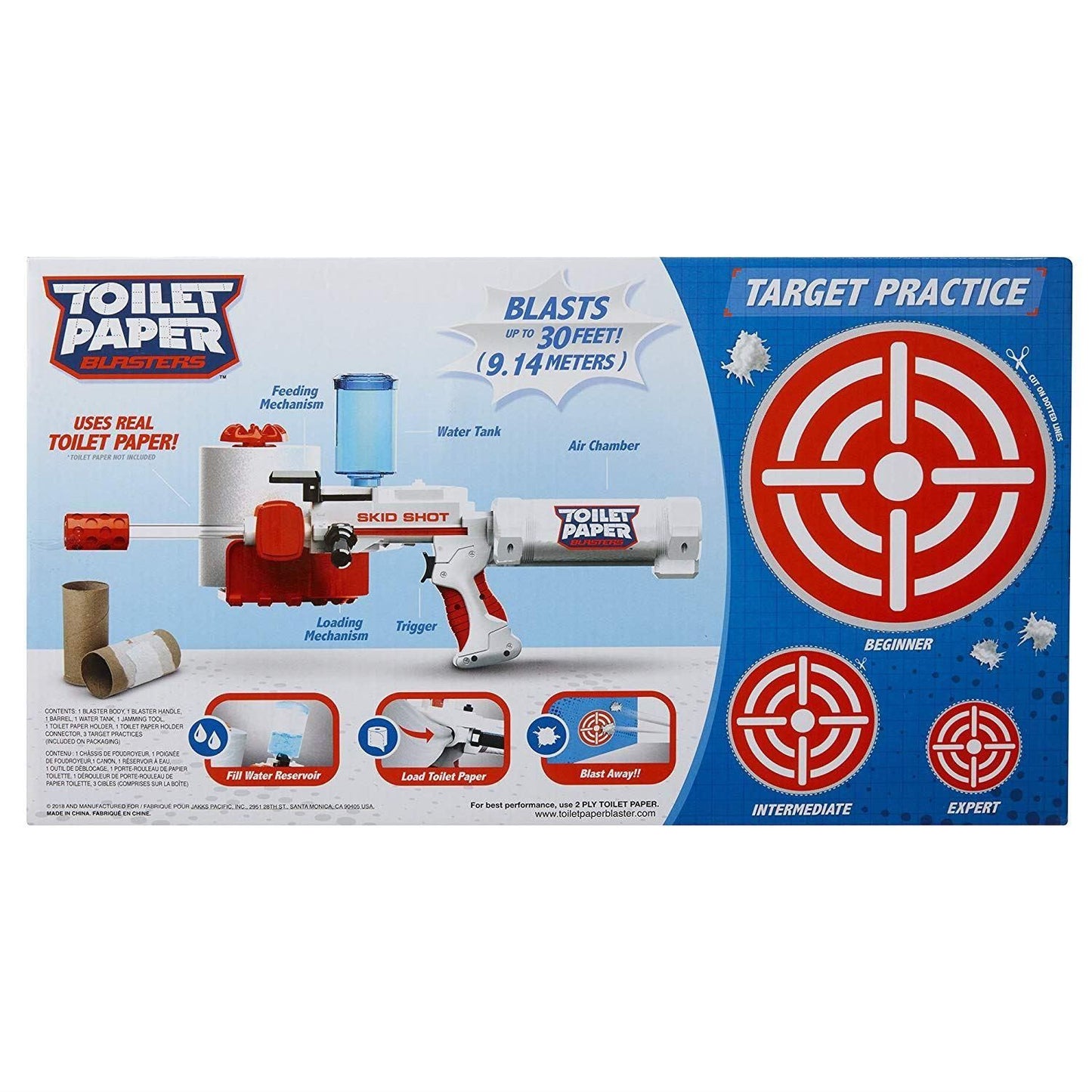 Toilet Paper Blaster - Skid Shot
