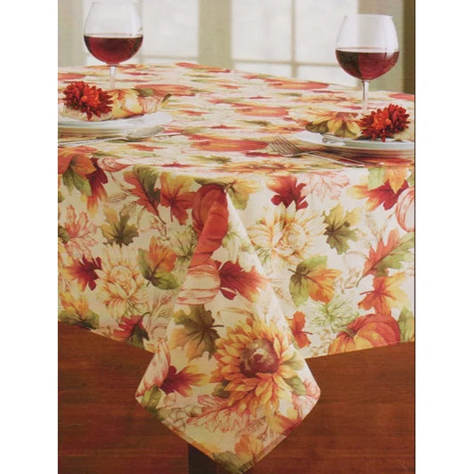 Autumn Sunflower Tablecloth