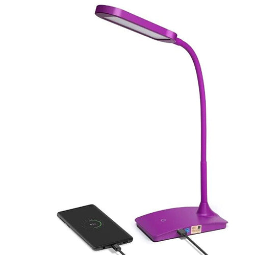 TW Lighting IVY Desk Lamp, Purple