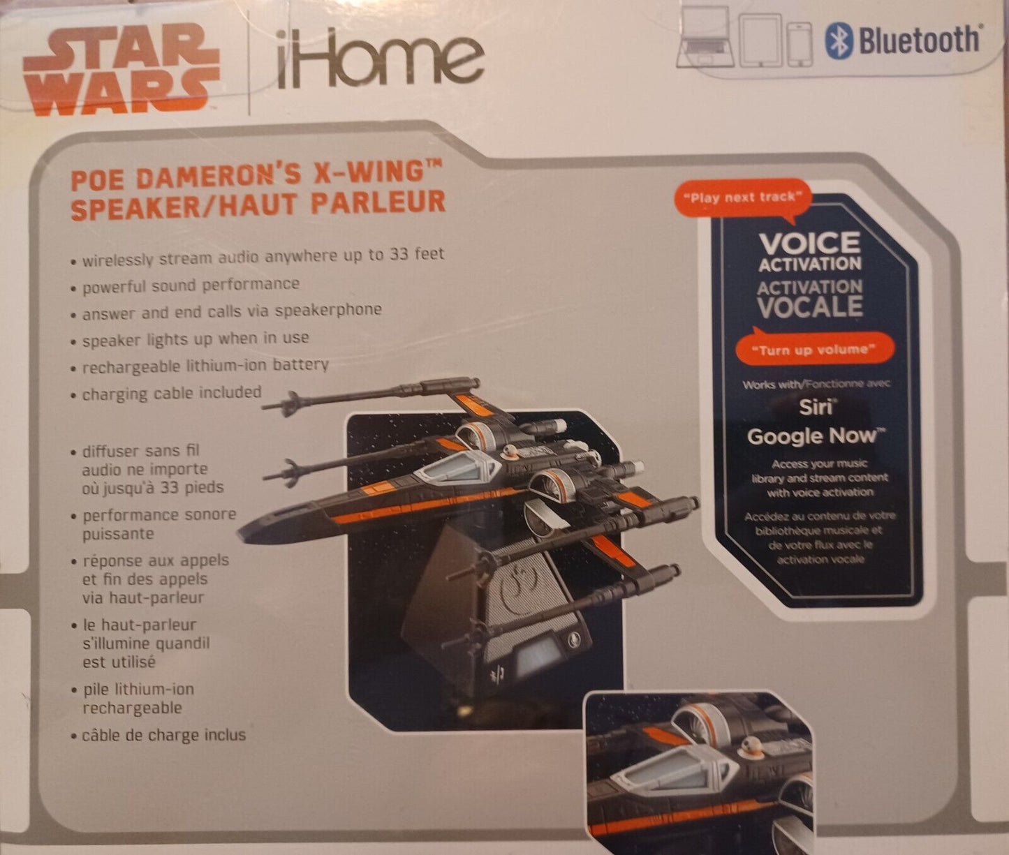 Star Wars X-Wing Bluetooth Poe Dameron’s X-Wing Fighter